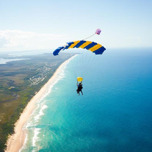 Noosa 13,000ft Tandem Skydive + Photos